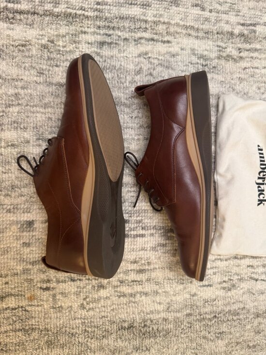 Amberjack The Original Full-Grain Leather Dress Shoe - Size 10 Wide main image 4